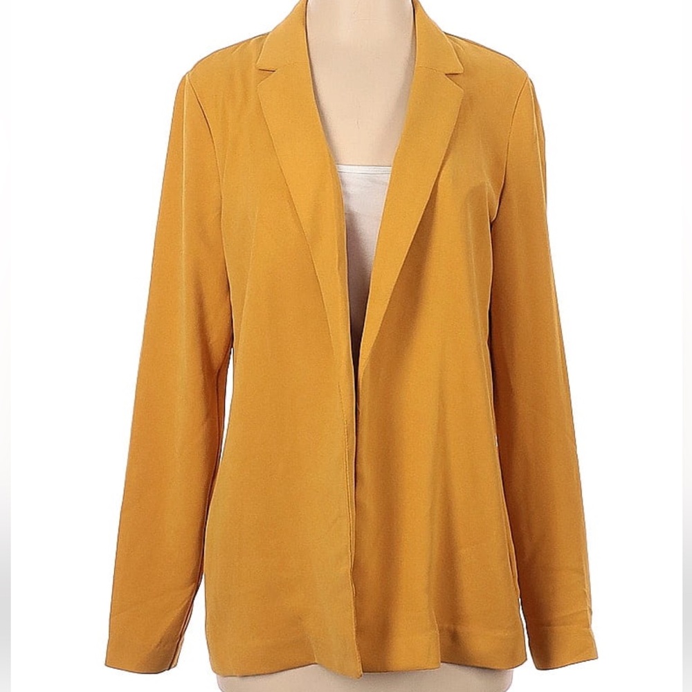 Philosophy mustard blazer